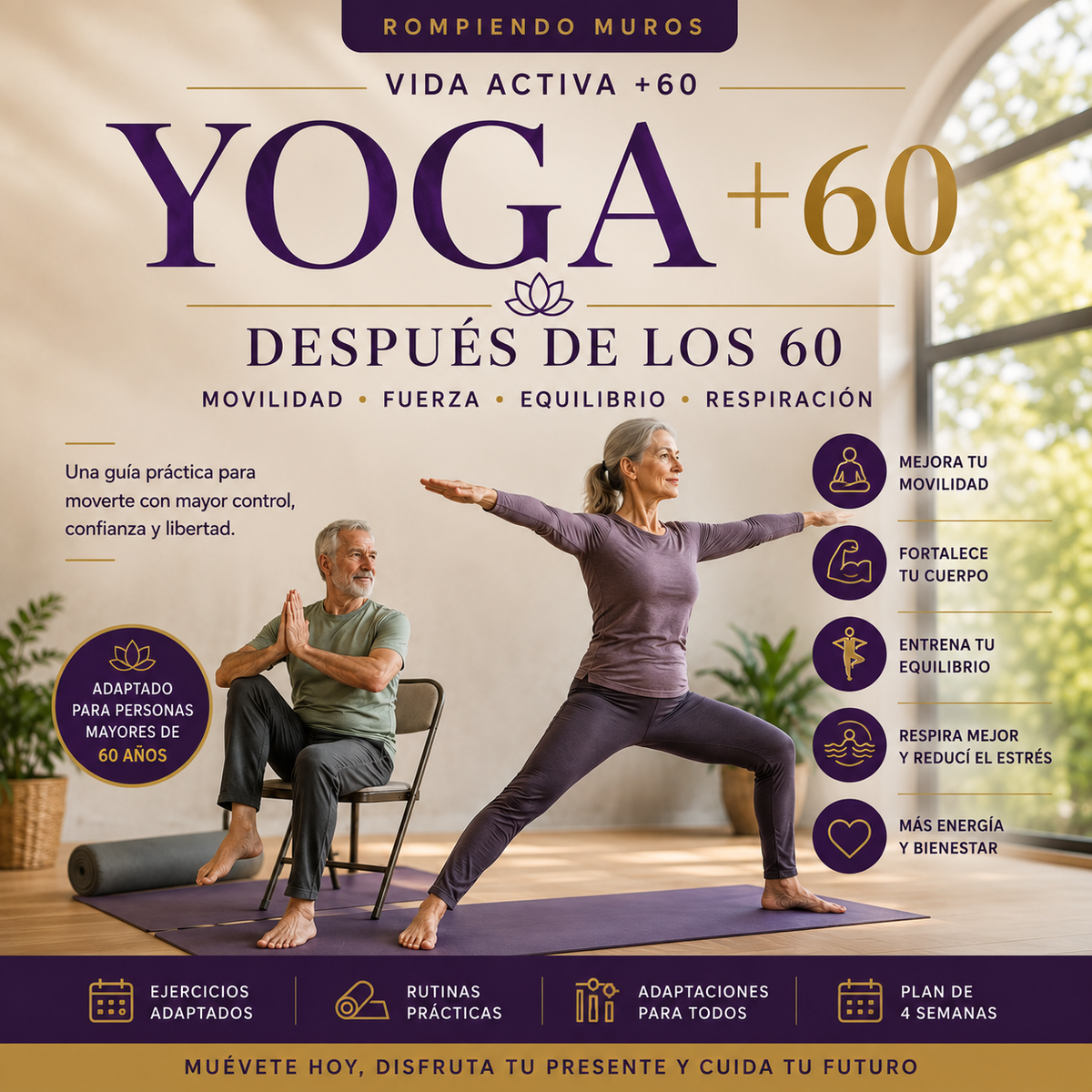 VIDA ACTIVA +60 | Sistema de Fuerza, Movimiento e Independencia