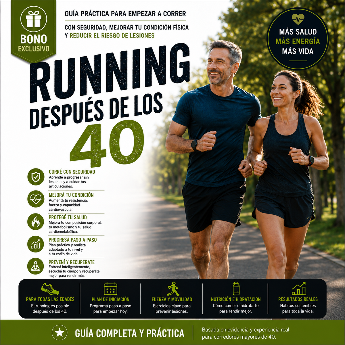 Running +40 | Guía para correr después de los 40