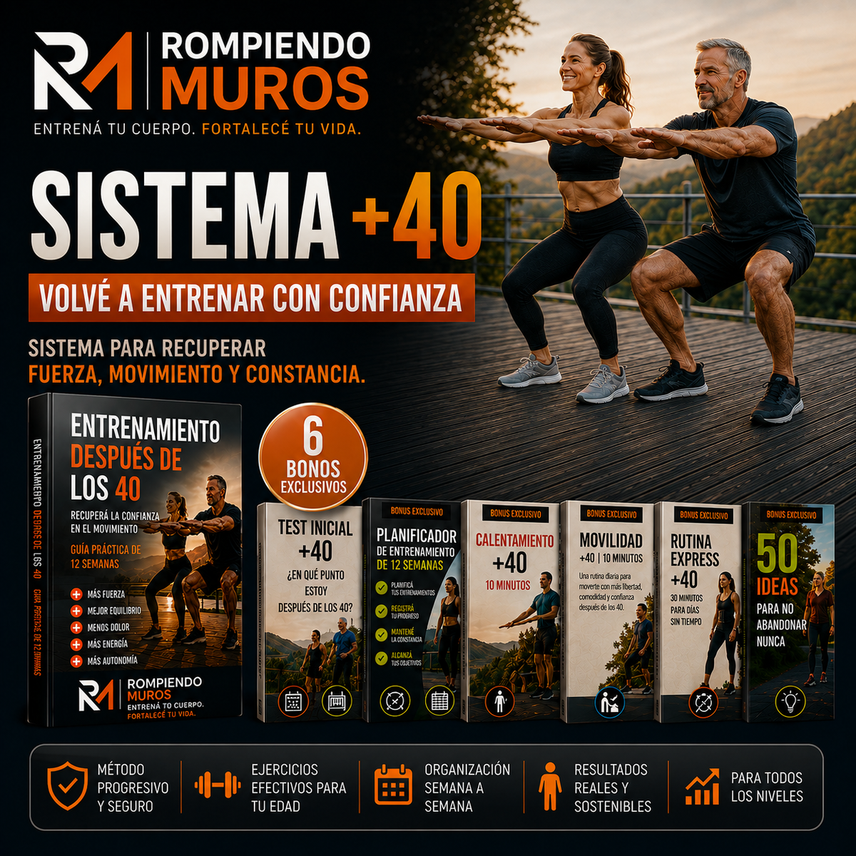 Sistema +40 | Entrenamiento después de los 40