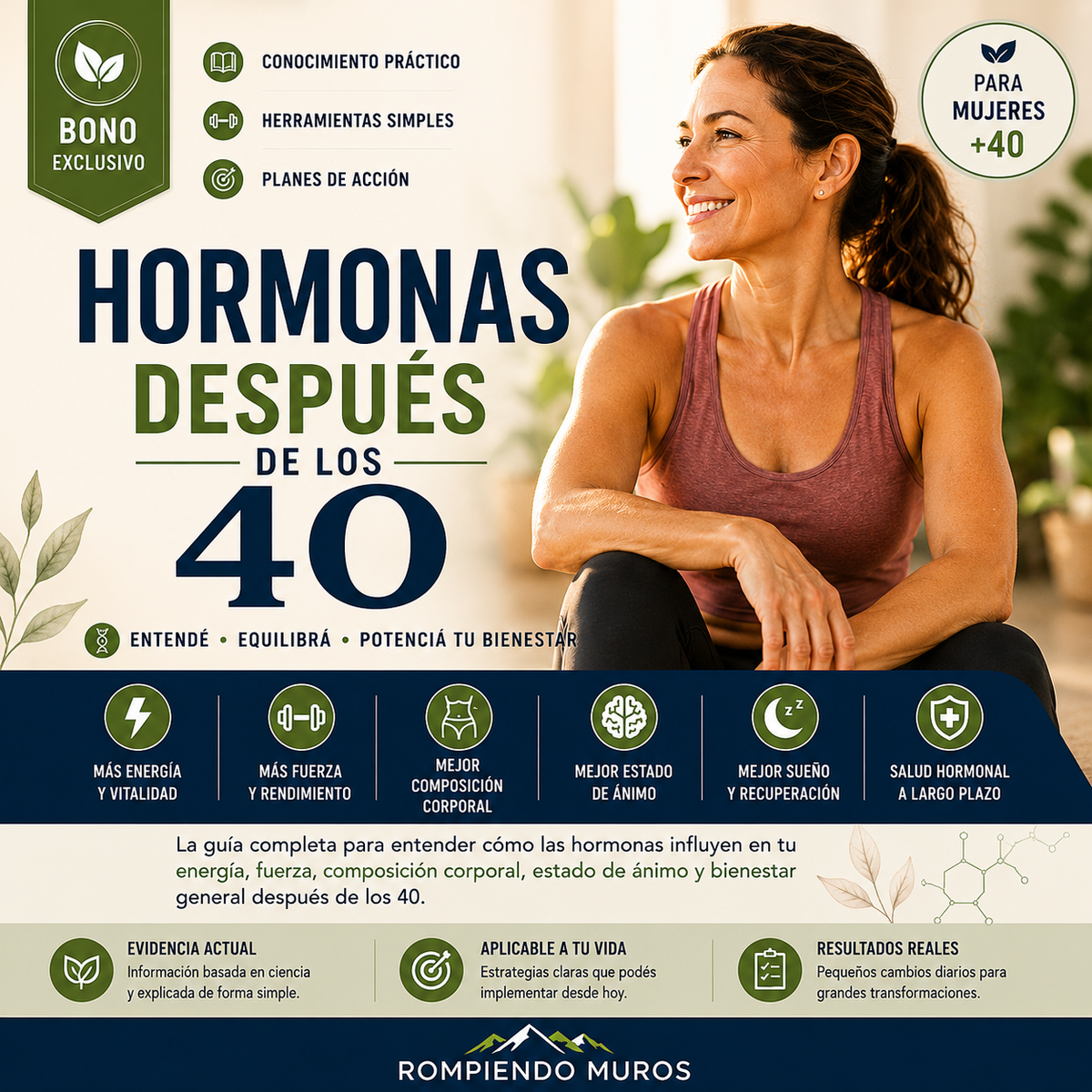 Pack Mujer +40 | Fuerza, Menopausia y Bienestar