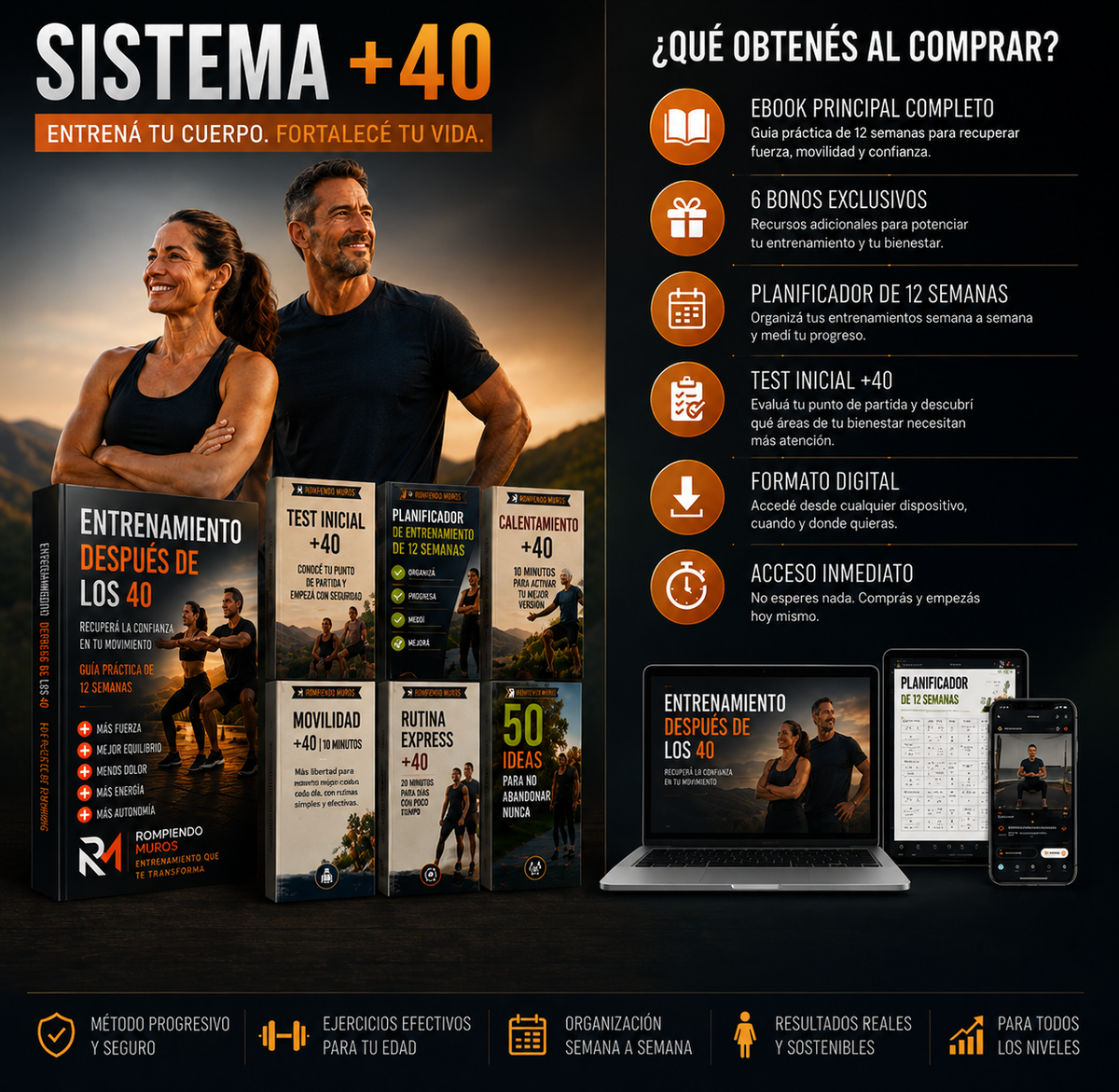 Sistema +40 | Entrenamiento después de los 40