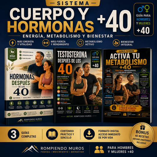 CUERPO Y HORMONAS +40 | Sistema de energía, metabolismo y bienestar