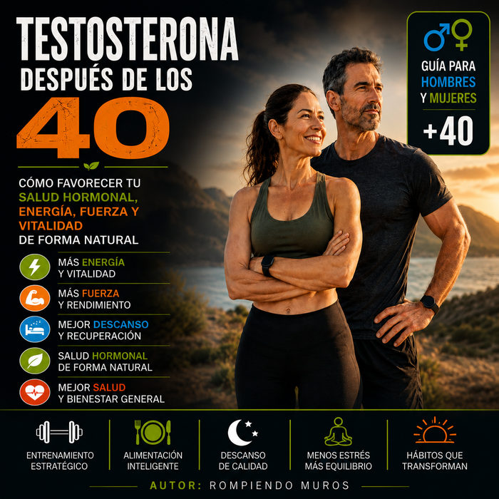 Testosterona después de los 40 | Energía, fuerza y vitalidad