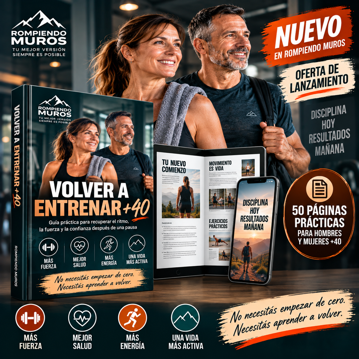 Volver a Entrenar +40 | Guía para Retomar Después de una Pausa
